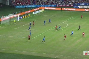 太顽强了！这一次极限的门线救险，体现了淮安队不服输的精神